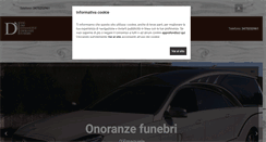 Desktop Screenshot of onoranzefunebridemanuele.com